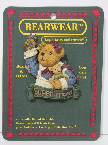 26065 \"Florence Gentlecare..Touching Lives\"<br>Boyds BEARWEAR PIN<BR>(Click on picture for full details)